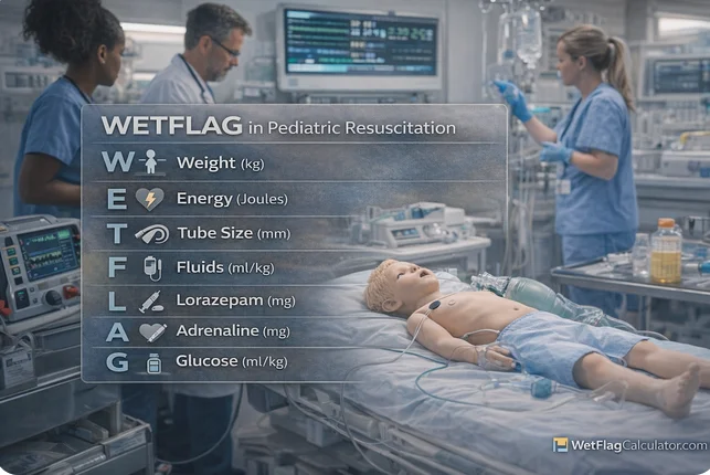 WETFLAG in Pediatric Resuscitation